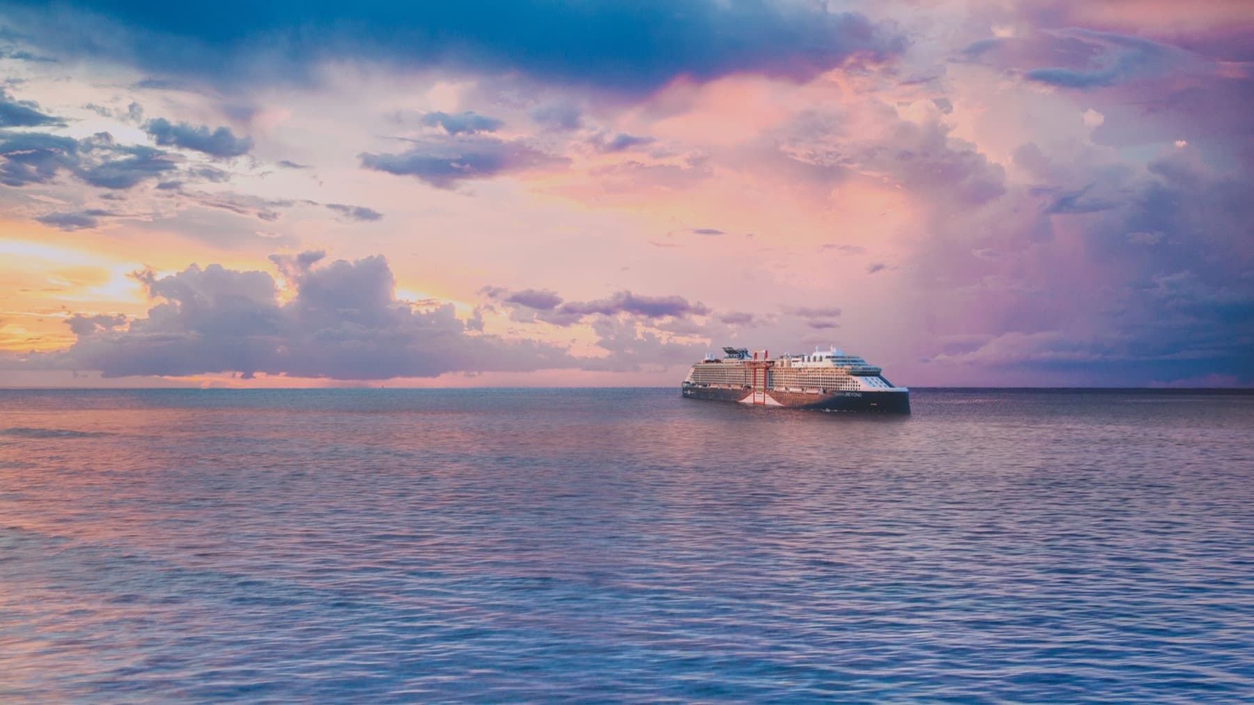 Celebrity Beyond: verified real exterior ship image.